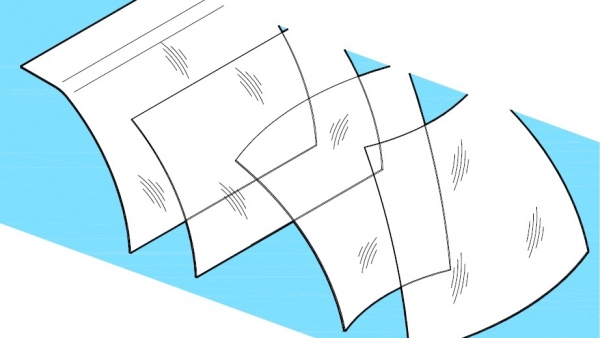 Spherical and linear glasses
